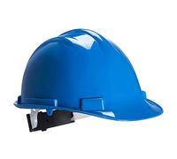 Portwest PW50 Light Adjustable Expertbase Safety Helmet Royal Blue
