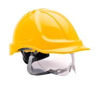 Portwest Endurance Safety Helmet and Visor Yellow