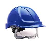 Portwest PW55 Endurance Visor Helmet Hard Hat ABS Shell