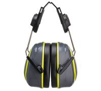 PORTWEST PW76 HV Extreme Ear Defenders Helmet Medium Clip-On Adjustable Safety