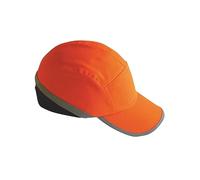 Portwest PW79 Hi-Vis Bump Cap Long Peak Adjustable Lightweight