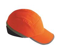 Portwest PW79 Hi-Vis Bump Cap Long Peak Adjustable Lightweight