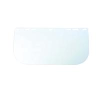 Portwest PW92 Replacement Visor Machine Washable Pull-On Design Breathable | Clear, One Size, CE Certified, UKCA Marked, EN 166, Regular Fit, Polyester, Zip Front
