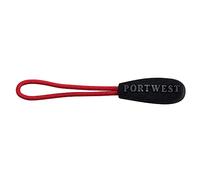 Portwest Replaceable Zip Pullers, Color:Red, Size:One Size, T900RER