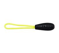 Portwest Replaceable Zip Pullers, Color:Yellow, Size:One Size, T900YER