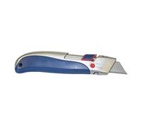 Portwest Retractable Safety Cutter, Size: One Size, Colour: Blue, KN40BLU