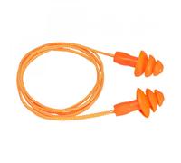 Portwest Reusable Corded TPR Orange Ear Plug Box of 50