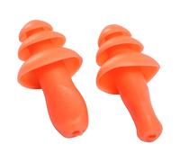 Portwest Reusable TPR Ear Plugs (50 Pairs) Orange|EP10