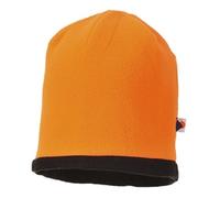 Portwest Reversible Hi Vis Beanie Hat Orange/Blk (Pack of 12)