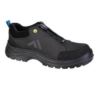 Portwest Ridge Composite Low ESD Safety Shoes Black / Blue Size 10.5