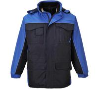 Portwest Ripstop Parka Navy/Royal Size: L Colour: Navy/Royal, Size: L L