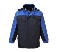 Portwest Ripstop Parka Navy / Royal Blue S