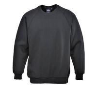 Portwest Roma Sweatshirt Black Size: L Colour: Black, Size: L L