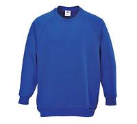 Portwest Roma Sweatshirt, Size: XL, Colour: Royal Blue, B300RBRXL