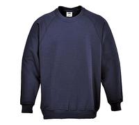 Portwest Roma Sweatshirt, Size: XXL, Colour: Navy, B300NARXXL