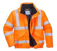 Portwest Rail Hi Vis Waterproof Bomber Jacket RIS 3279 - RT32