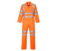 Hi-Vis Poly-cotton Coverall RIS (OrangT) Medium