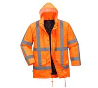Portwest RWS Traffic Jacket, Size: XXL, Colour: Orange, R460ORRXXL
