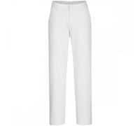 Portwest S235 WX2 Eco Womens Stretch Slim Chino Trousers White Waist: 26" 29"