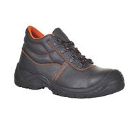 Portwest S3 Kumo Scuff Cap Steel Toe Safety Boots Black Size 5