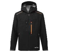 Portwest S385 Shell Rain Jacket Black XS Colour: Black, Chest Size: XS XS