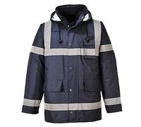 Portwest S433 Iona Lite Traffic Jacket Long Sleeve Thermal Hooded