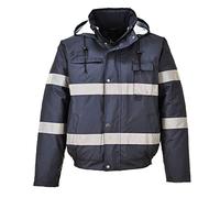 Portwest S434 Iona Winter Bomber Jacket Long Sleeve Safe Storage Waterproof