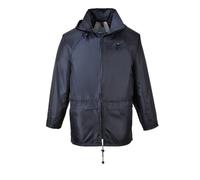 Portwest S440 Classic Waterproof Hooded Rain Jacket Taped Seams Pack Away