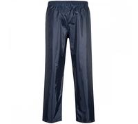 Portwest S441 Classic Rain Trousers Navy Waist: M Inside Leg: 31" M 31"
