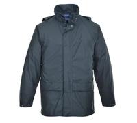 Portwest S450 Sealtex Waterproof Rain Jacket Breathable Workwear Navy Size Large