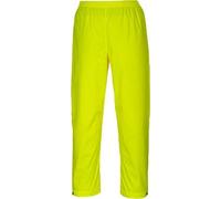 Portwest S451 Sealtex Classic Trousers Waterproof Generous Fit Button Front | Yellow, 2X Large, EN 343 Class 4:1, CE Certified, UPF 50+, Fully Elasticated Waistband, Tricot Knit, Durable, Adjustable Hem