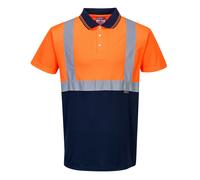 Portwest S479 Two Tone Hi Vis Visibility Comfort Safety Polo Shirt Work Wear