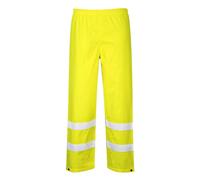 Portwest S480 Sealtex Mens Yellow Hi-Vis Traffic Trousers Size Small New