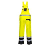 Portwest S488 Contrast Bib & Brace - Yellow/Navy - S