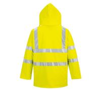 Portwest S490 Sealtex Ultra Hi-Vis Winter Jacket Long Sleeve Waterproof | Yellow, Medium, EN ISO 20471 Class 3, EN 343 Class 3:1, Internal Chest Pocket, 40+ UPF Rated Fabric, Inner Ribbed Cuffs