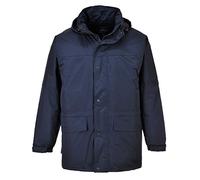 Portwest Mens Oban Fleece Lined Waterproof Jacket Navy XS