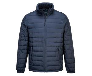 Portwest S543 Insulated Lightweight Baffle Work Jacket | Insulatex Fill, Zip Pocket, Elasticated Cuffs, Branding Access