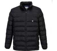 Portwest Ultrasonic Heated Tunnel Jacket, Color: Black, Size: XXL, S547BKRXXL