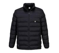 Portwest Ultrasonic Heated Tunnel Jacket, Color: Black, Size: XL, S547BKRXL
