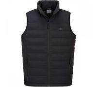 Portwest S549 Ultrasonic Heated Tunnel Gilet Black Size: M Colour: Bla M