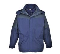 Portwest S570 Aviemore 3 in 1 Mens Jacket Waterproof with Fleece Lining Navy