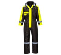 Portwest S585 Hi-Vis Waterproof Winter Overalls Thermal Double Knee