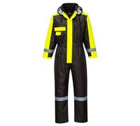 Portwest S585 Winter Coverall 1 X Waterproof Double Knee Machine Washable | EN 343 Class 3:1, EN 17353, EN 342, Secure Fit, Side Zip Leg Opening, Inner Ribbed Cuffs, 3 Chest Pockets, Reflective Tape