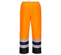 Portwest S598 Hi Vis Winter Trousers Waterproof Insulated Breathable Work Pants Reflective Tape Thermal Lining Elasticated Waist Secure Fit Certified Protection
