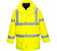 Portwest S765 Hi-Vis Essential 5-in-1 Jacket Yellow Size: M Colour: Ye M