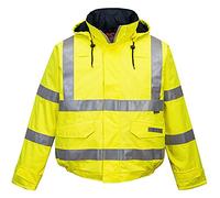Portwest S773 Bizflame Rain Hi-Vis FR Winter Bomber Jacket Flame Resistant