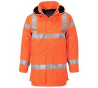 Portwest S774 Hi-Vis Bizflame Flame Resistant Jacket Comfort Waterproof Workwear