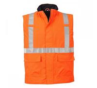 Portwest S776 Bizflame Rain Hi-Vis FR Bodywarmer Flame Resistant Waterproof
