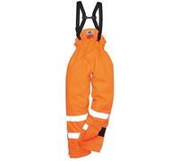 Portwest S781 Bizflame Rain Hi-Vis FR Trousers Flame Resistant PU Coated
