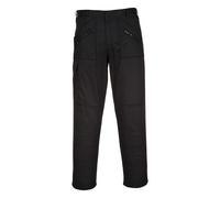 Portwest Action Trousers Black 40" 29"